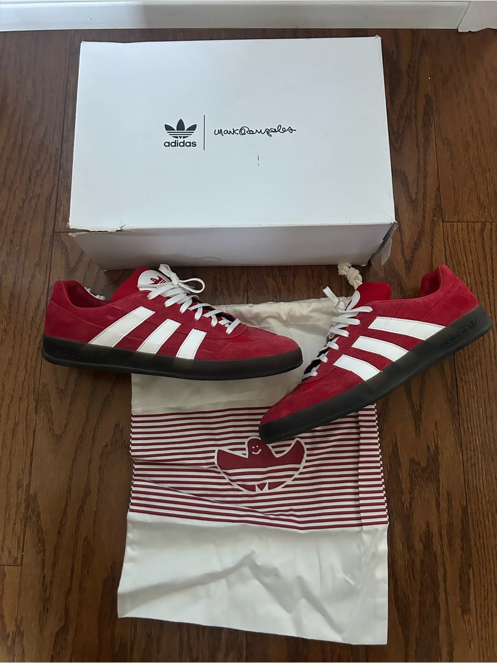 Adidas Aloha Super “Chair Fight” x Mark Gonzales Skateboarding Lifestyle Shoes